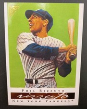 2003 Topps Gallery HOF #25B Phil Rizzuto Green