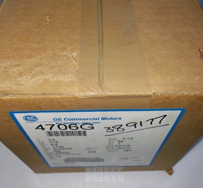 GE 4706G Motor 1/3 HP 115V 1725 RPM 6.6A 5KH39QN5772T for sale 