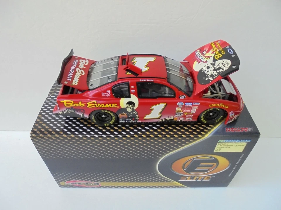 Randy LaJoie #1 Bob Evans Restaurants THE WOLF MAN 2000 MC 24th Elite Diecast Foto 2 de 4