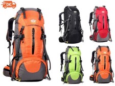 Wanderrucksack 50L Trekkingrucksack Wasserdicht, Reisetasche Ultralight