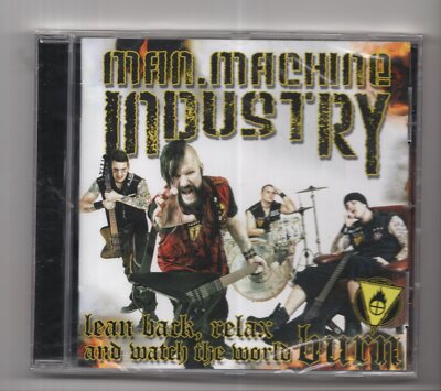 (JD684) Man Machine Industry, Lean Back Relax & Watch The ... - 2012 Sealed CD