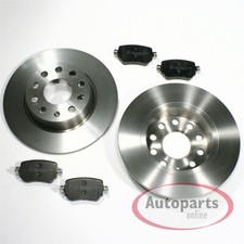 Bremsscheiben Ø 272 mm + Bremsbeläge hinten für Audi A1 Sportback + VW Polo VI