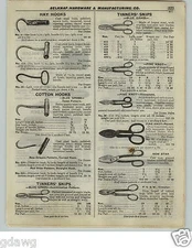 1922 PAPER AD 8 PG Tinner Tin Smith Tools Snips Furnace Fire Pot Crimper Folder