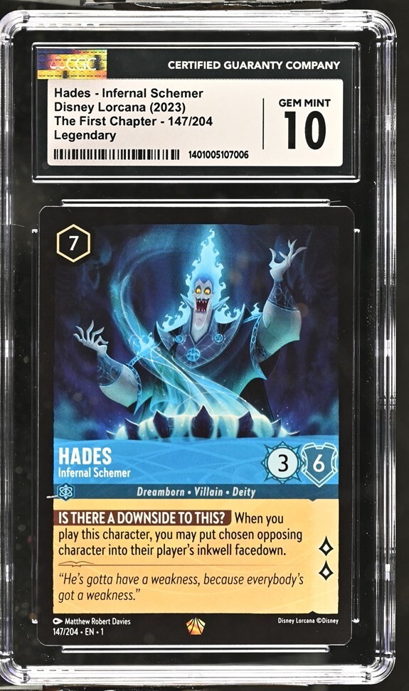 ディズニー ロルカナ ハデス レジェンダリー HADES INFERNAL