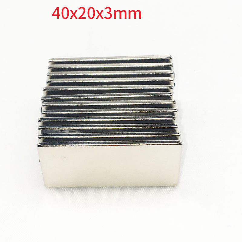 Wholesale 40x20x3mm Strong Rare Earth Neodymium Magnetic Craft Block ...