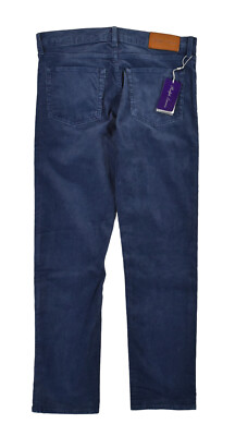 RALPH LAUREN purple labelコットンパンツ34ネイビー Polo Ralph Lauren メンズ コットン混紡 ネイビー ジョギングパンツ