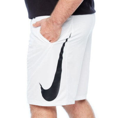 Basketball Shorts 2XLT WHITE 