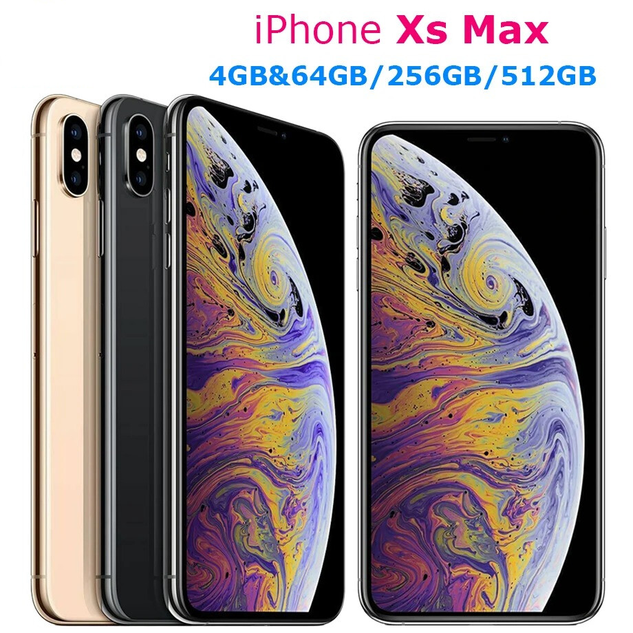 Original Apple iPhone XS Max 64GB 256GB Smartphone 6.5