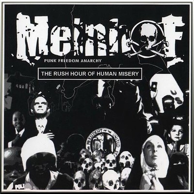 MEINHOF - The Rush Hour Of Human Misery CD NEW, Crustcore, WOLFBRIGADE