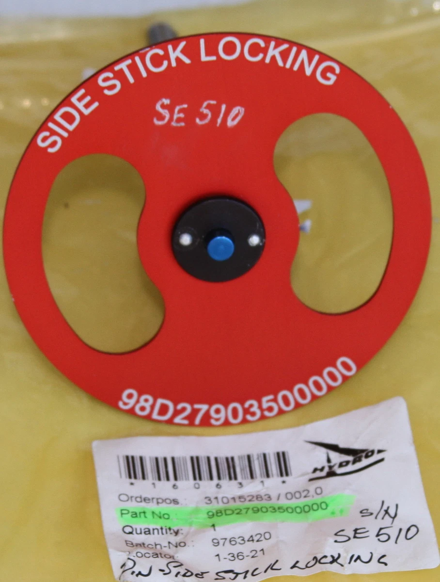 Airbus Side Stick Locking Pin 98D27903500000 A310 A320 A343 A330  