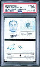 2023 Panini Prestige - Jaxon Smith-Njigba NFL Passport Signature #NPS-JSN (RC)