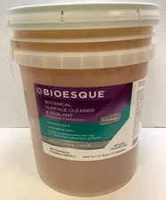 Bioesque Botanical Surface Cleaner & Sealant, Lemongrass/Grapefruit, 5 Gallons