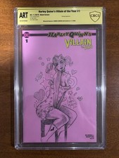  Harley Quinn Villain Of The Year #1 Original...