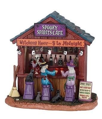 Lemax Spooky Town Spooky Spirits Cafe 63801 BRAND NEW 2026 Free Shipping