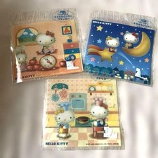 Retro Sanrio Hello Kitty Clear Glitter Sticker Set, Unused, Character Decals