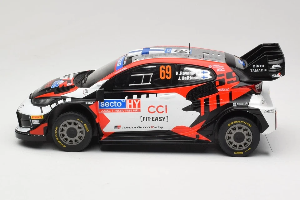 18RMC218 Toyota GR Yaris Rally1 #69 Toyota Gazoo Racing WRT K. Rovanpera / J. Ha - Image 3 of 4