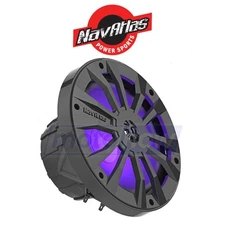 NavAtlas N652L 2 Way 6.5in. 200W Blue LED Speakers for Electrical Audio xy