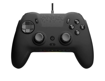 SCUF ENVISION Wired PC Gaming Controller Remappable Back Paddles -Black (No Acc)