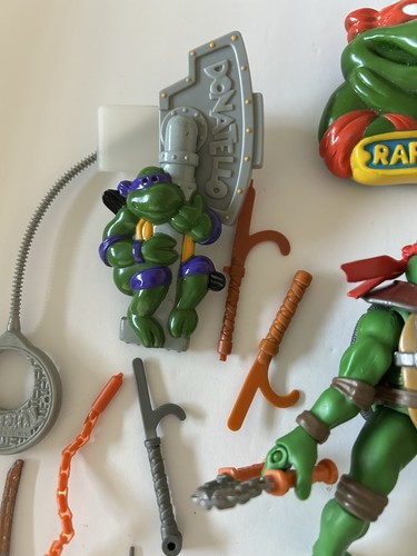 T.M.N.T. Teenage Mutant Ninja Turtles Zubehör Rucksack Die-Cast - Figuren Konvolut - Bild 7 von 22