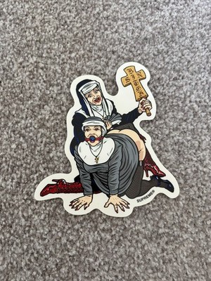 Supreme x Sean Cliver FW22 Nonnen Sticker
