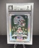 Drake Maye 2024 Contenders Optic X’s & O’s RC #XO-DME BGS 9