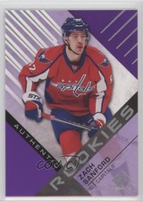 2016-17 SP Game Used Authentic Rookies Purple Zach Sanford #117 3xv