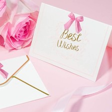 Solid Color Double Faced Pink Satin Ribbon 1-1/2" X 50 Yards, Ribbons Perfect...