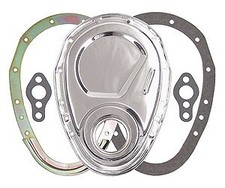 Trans Dapt 2-piece Timing Chain Cover 1958-86 Small Block Chevy