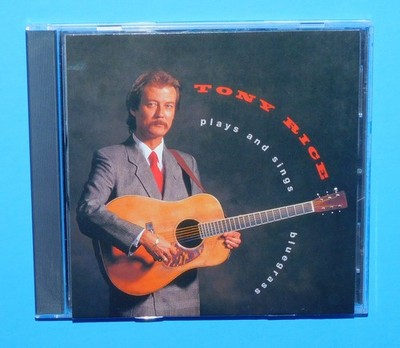 TONY RICE PLAYS AND SINGS BLUEGRASS---1993 BLUEGRASS CD ROUNDER RECORDS ...