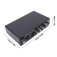 USB C Audio Interface For Music Recording Professional Sound Card XGUG