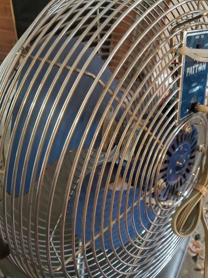 Patton High Velocity Air Circulator Fan Model U2-1887 - 3 Speed Tested & Works - Image 4 of 4