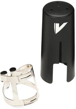 Vandoren LC54SP M|O Bass Clarinet Ligature and Cap - Silver-plated