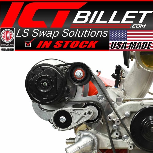LS3 LSA LS7 swap A/C Air Conditioner Compressor Bracket for R4 compressor