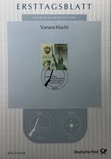 ETB 20/2009 - Mi.Nr. 2738 - Varusschlacht : Hermannsdenkmal - ESST Bonn