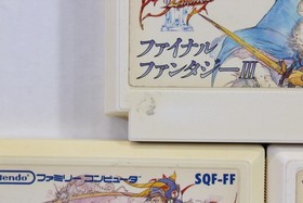 Lot of 3 Final Fantasy I 1 II 2 III 3 Nintendo FC Famicom NES JP Japan US Seller
