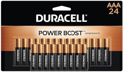 Duracell with Power Boost AAA MFR Sealed 24 Pack Batteries Exp 03/2037 Free Ship