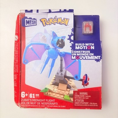 Mega Pokémon Zubat's Midnight Flight Build with Motion Set - Box Damage
