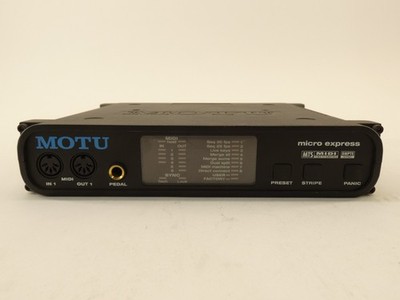 *Parts/Repair* Motu MicroEXP Interface Micro Express MIDI NO Cords