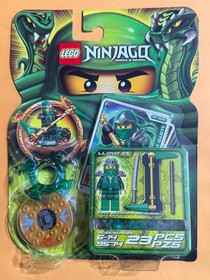 2012 LEGO 9574 NINJAGO Lloyd Zx Spinner NEW Plastic Package Separated Cardboard