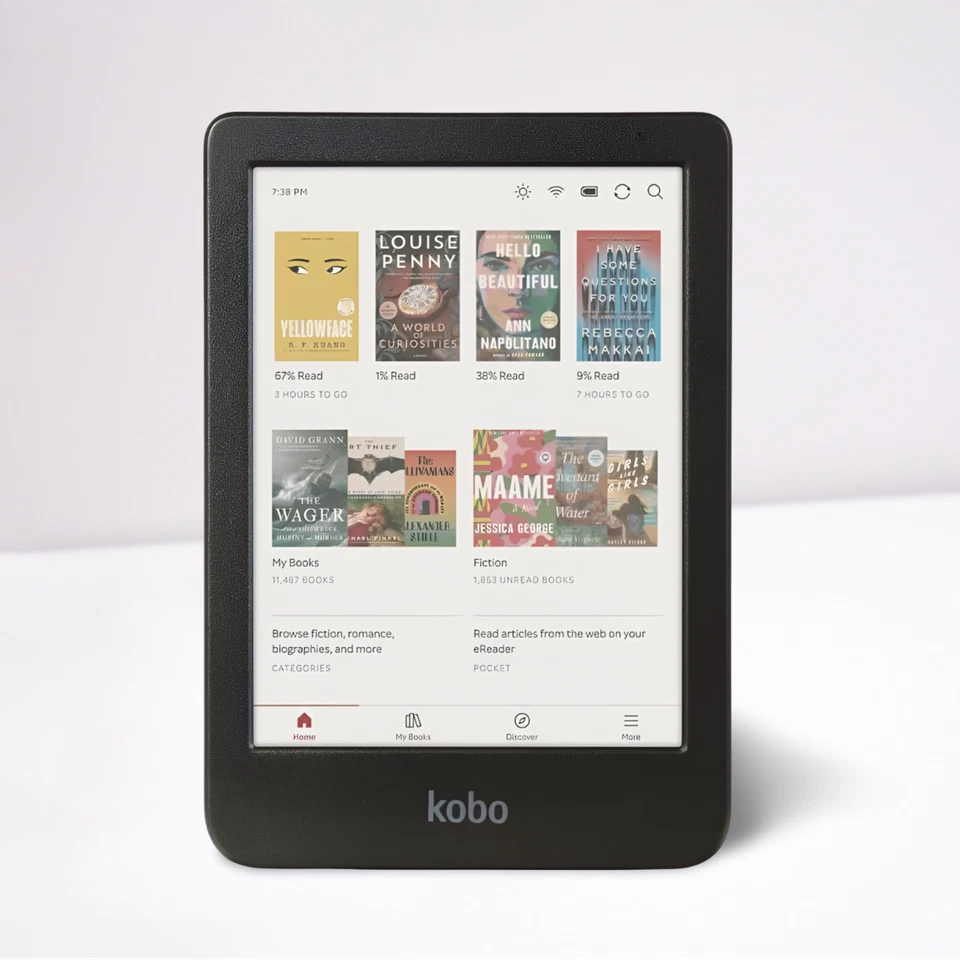 Kobo Clara Colour eBook-Reader schwarz 6 Zoll Farbdisplay 16 GB | NEU & OVP