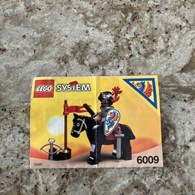 LEGO SET 6009 "CASTLE BLACK KNIGHT"   -  No BOX