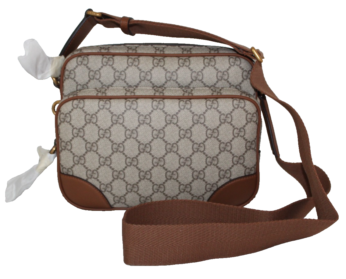 GUCCI バッグ NWt Gucci GG Monogram Emblem Crossbody Double Zip Pocket Shoulder
