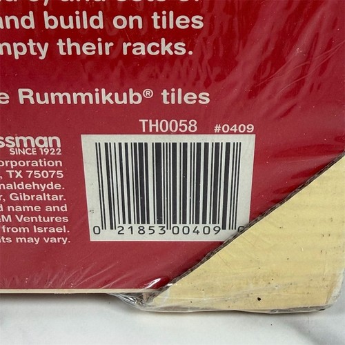 Sealed Rummikub Classic Board Game Wooden Box by Pressman 2016 Edition New - Picture 10 of 12