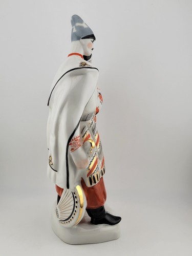 Rare 1961 Ukraine Vintage porcelain sculptural statuette "Ukrainian couple" Kiev - Picture 6 of 14
