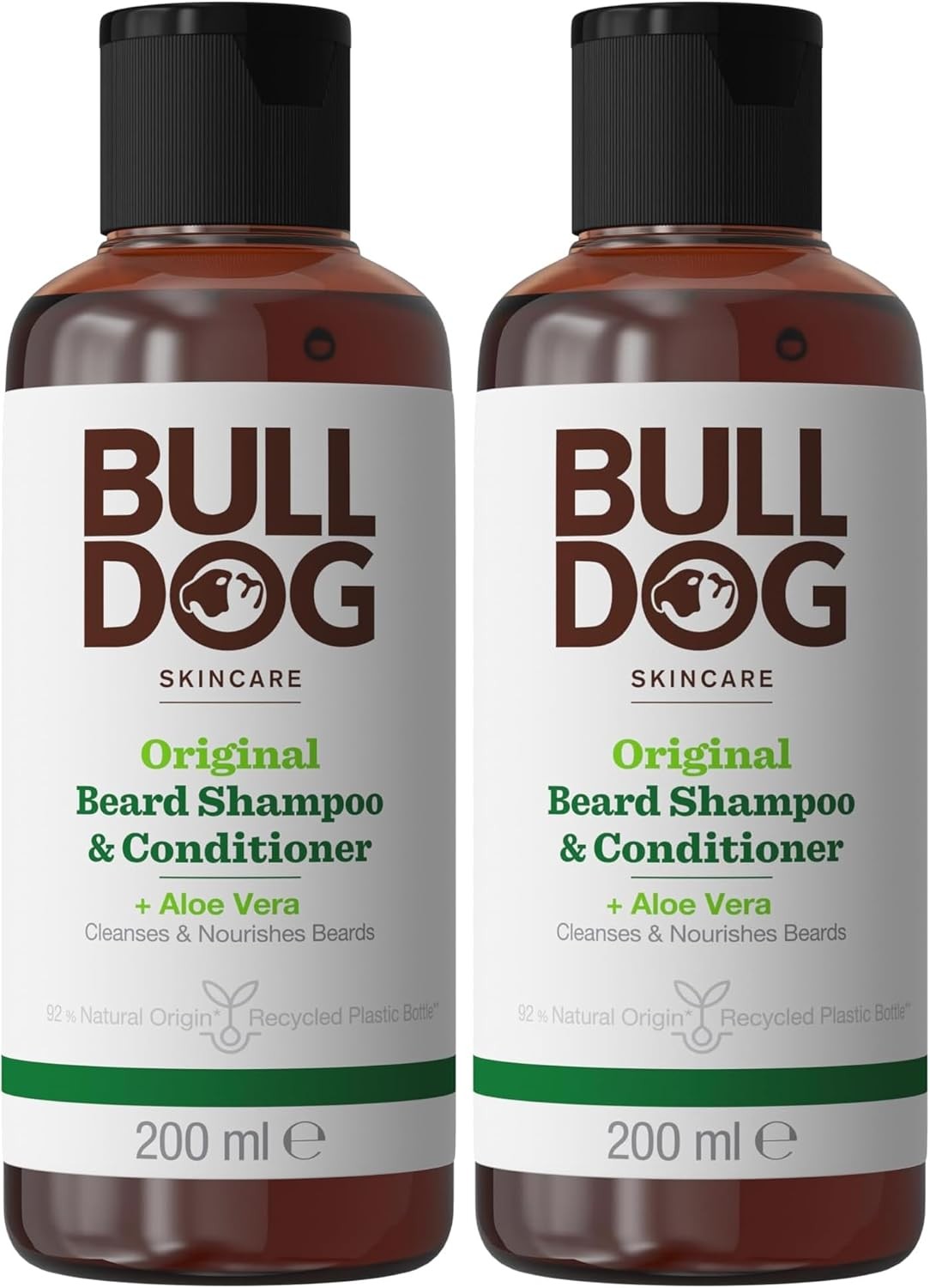 Bulldog Skincare Original Beard Shampoo & Conditioner, Men's Grooming, Beard Mo