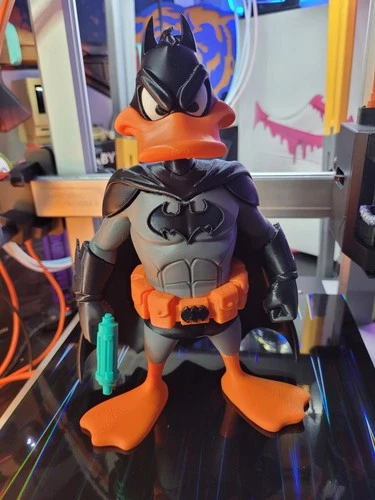 3D Printed Daffy Duck Batman Figure Looney Tunes DC Comics