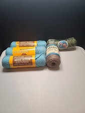 Lot Of 5 Macrame Cord Vintage Skeins