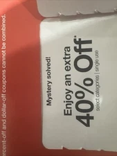 Jc Penny 40 Percent Off Coupon (Read Desc)