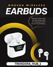 Bluetooth Wireless Earbuds Headset Headphones Compatible with iPhone and Samsung
