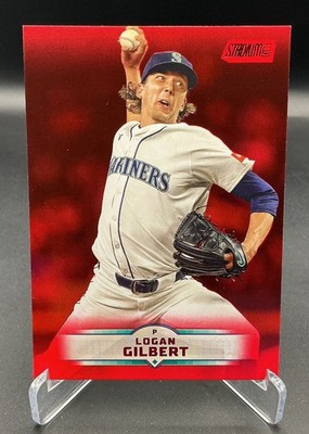 2025 Topps Stadium Club - Logan Gilbert #158 Red - Seattle Mariners